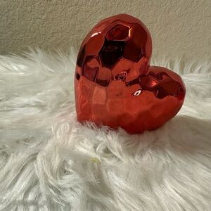 💜3/$15 Red Heart-Shaped Decorative Piece